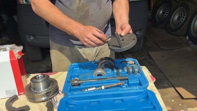 Съемник для ступичных подшипников! Обзор! Годно!