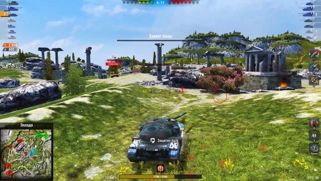 Объект 780 Снежинка из снежного шара! | Tanks Blitz смотреть онлайн