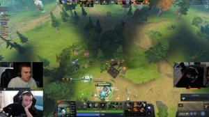 Сасавот, Спокойнич и Ростик рофлят на ЛОУ ПТС в Доте +В?