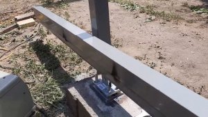 Откатные ворота своими руками.