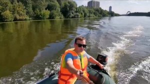 Гребная лодка Фрегат М-5 и Tohatsu 9.8