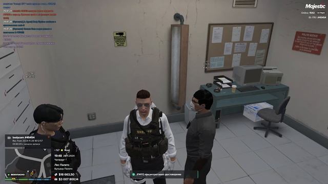 ПРАВИТЕЛЬСТВО ОБЪЯВИЛО ОХОТУ НА ГОСНИКА в GTA 5 RP / MAJESTIC R смотреть онлайн