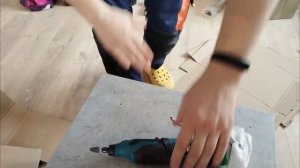 Восстановление ЛДСП с помощью мебельного воска