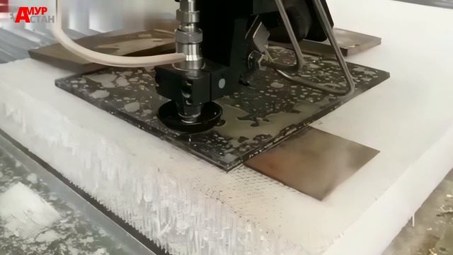 Гидроабразив режет стекло и камни смотреть онлайн