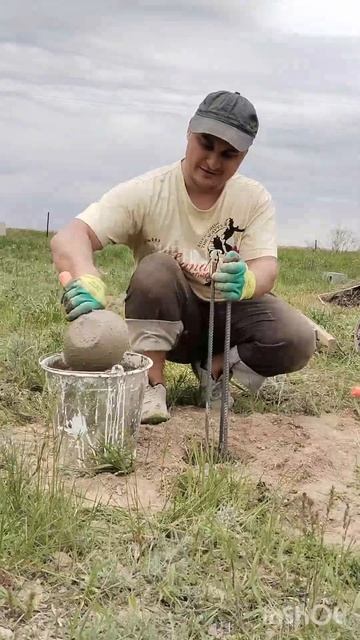 Как залить железобетонные сваи? #железобетонныесваи#с смотреть онлайн