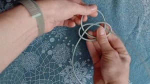 Простой узел из ротанга