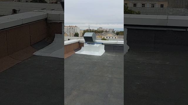 Гибридная кровля ПОЛИКРОМ + ПОЛИЛАСТ: инженерные соор? смотреть онлайн