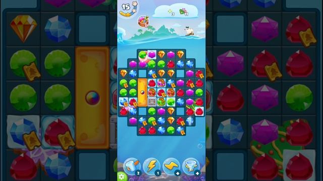 Новогоднее веселье. Уровень 7. Сокровища пиратов. смотреть онлайн