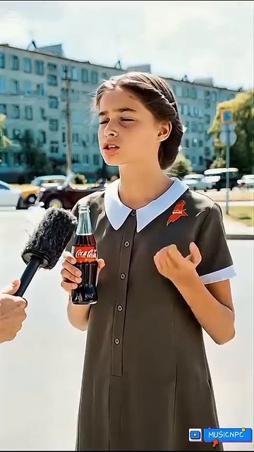 Советская девочка из 1975 года говорит о важном: виски и Кока-Кола! #shorts смотреть онлайн