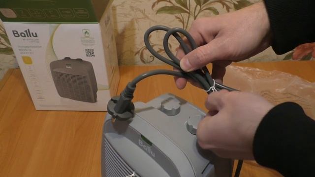 Тепловентилятор Ballu BFH/S 12 распаковка