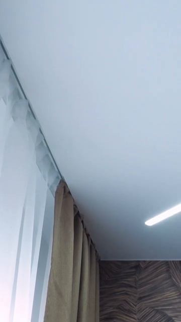 Готовый натяжной потолок #натяжныепотолки #дизайнинт? смотреть онлайн