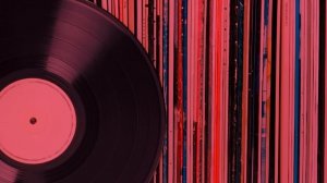 Пластинка крутится, свет моргает / Футаж