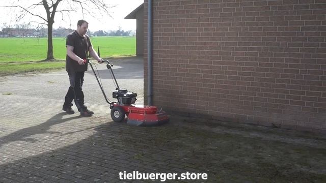 Машина для чистки плитки и брусчатки Tielbuerger TW50 – TW50S –