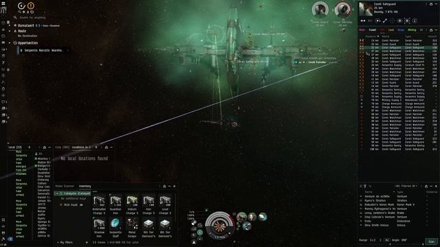 Прохождение DED 3/10 - Serpentis Narcotic Warehouses