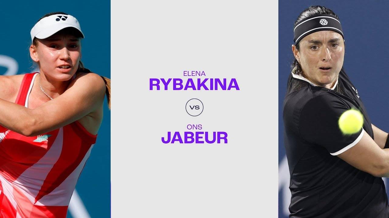 06.02.2025. Елена Рыбакина - Онс Жабер. WTA Abu Dhabi. Elena Rybakina - Ons Jabeur смотреть онлайн
