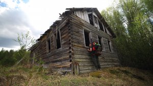 3 дня в дикой тайге.  Непроходимый лес.  Хариус на таёжной речке. Готовлю хариуса на костре.