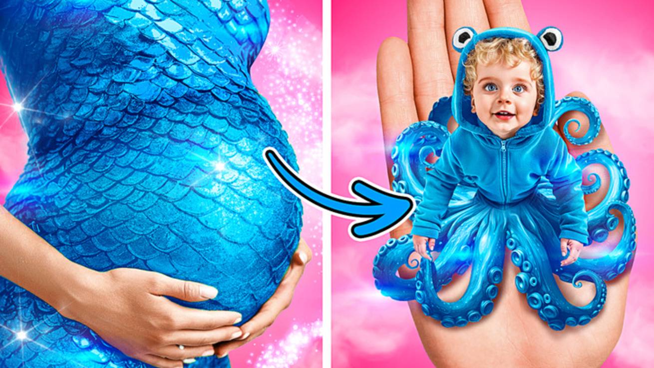 🧜Беременность русалки в беде 😱 Как снять проклятие Урсулы смотреть онлайн