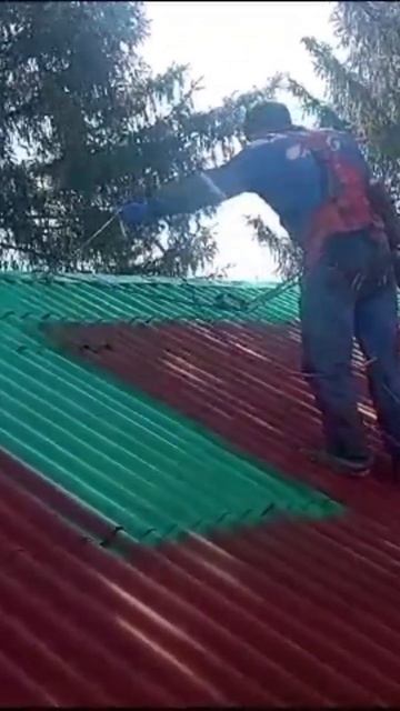 покраска крыши #music #soul #love #song #live #automobile #funny #top #cow #animals смотреть онлайн