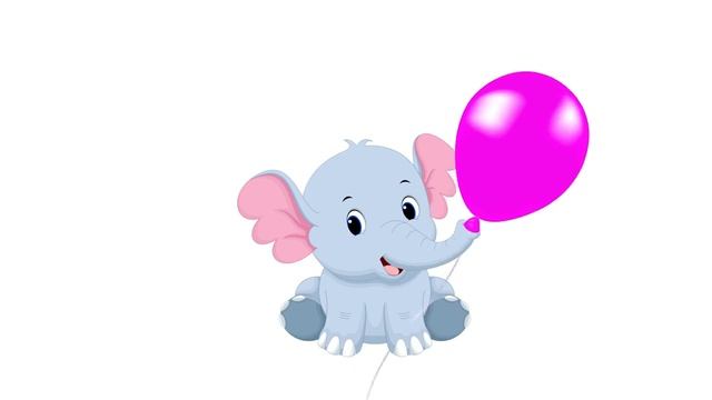 МУЛЬТИКИ  Учим цвета  Мультфильм воздушные шарики