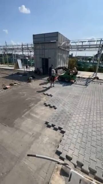 Brukkov мини погрузчик укладчик тротуарная плитка