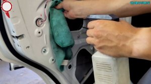 Профессиональная шумоизоляция дверей Mitsubishi Outlander 3