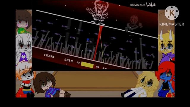 Реакция Андертейл на Murder time trio Hard mode Фазы 1-3 смотреть онлайн