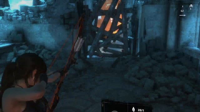 Tomb Raider 20 year celebration. PS4 PRO.Часть 10. Концовка Игры.