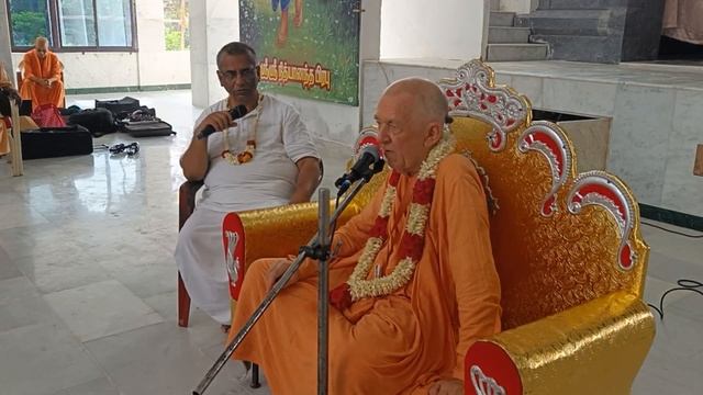 23.03.2025 - День 6 - ШБ 1.2.6 - Кумбхаконам, новый храм ИСККОН