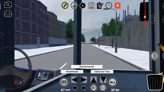 Поездка га автобусе ЛиАЗ по маршруту 1 смотреть онлайн