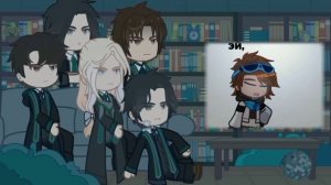 Реакция слизеринцев на Гарри Поттера(+как рандом) || Эр?