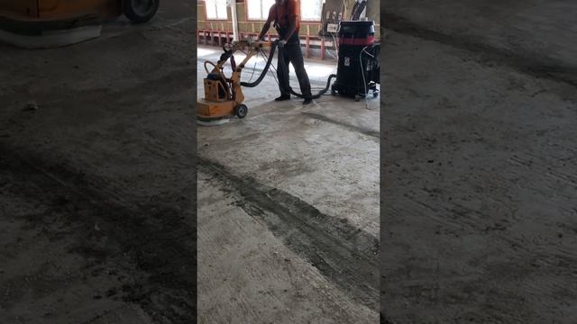 Шлифовка бетонных полов смотреть онлайн
