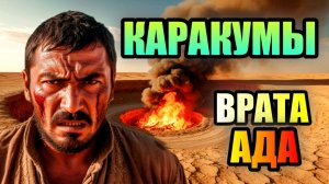 КАРАКУМЫ- ВРАТА АДА!!! Враждебные Пески Туркмении!!!