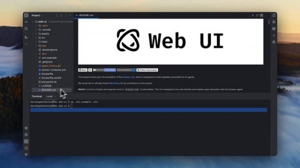 AI WEB-Браузерный агент / Browser-UI + OpenRouter + LM Studio