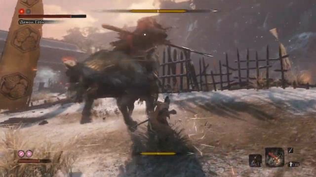 Sekiro:Shadows Die Twice - Босс #1 : Демон Гёбу смотреть онлайн