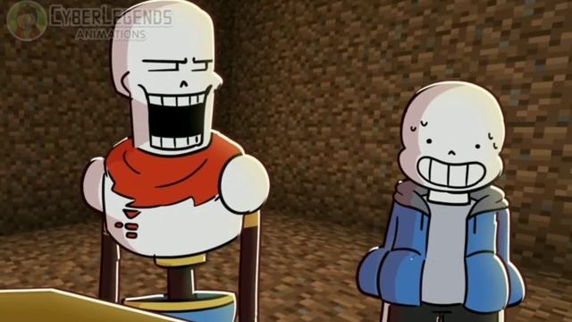 Если бы САНС играл в майнкрафт (анимация) русская озву? смотреть онлайн