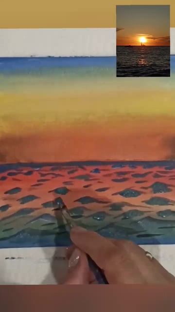 рисуем море #handmade #handpainted #art #acrylicpainting https://youtu.be/MNMT7dvIVk4 смотреть онлайн