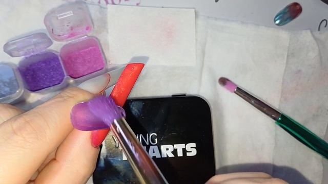 наращивание на гелевые типсы 3D Diamond 💎 смотреть онлайн