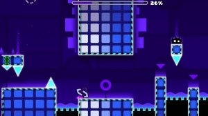 Всё монетки в Geometry dash Meltdown. Прохождение всех трёх уровней на всё монетки за одну попытку