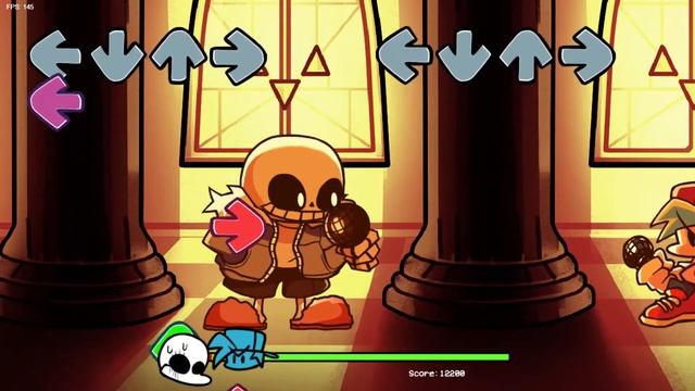 ФНФ  Инди Кросс Капхед, Санс и Бенди