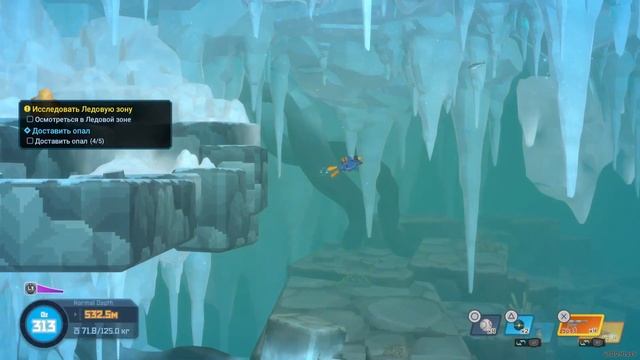 Dave the Diver прохождение #8 Исследуем Ледяную Зону смотреть онлайн