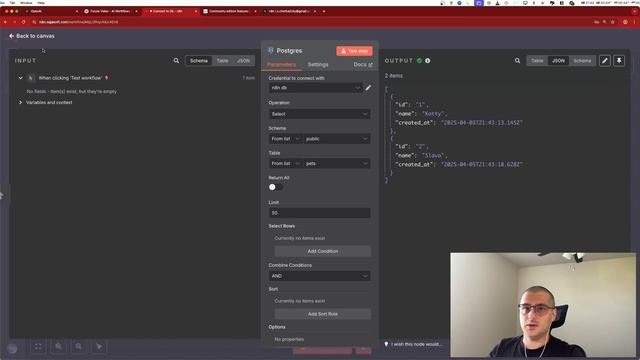 Подключение PostgreSQL и MySQL в n8n за 10 минут смотреть онлайн