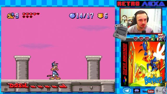 BONKERS | ЧОКНУТЫЙ | ПОЛНОЕ ПРОХОЖДЕНИЕ (SNES) смотреть онлайн