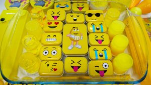 Жёлтый прозрачный слайм своими руками! ASMR и эстетика