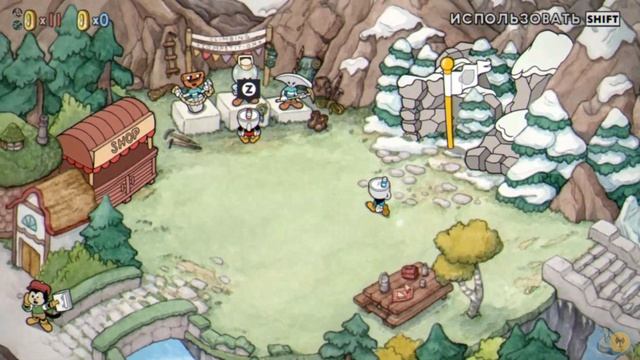 СЕКРЕТНАЯ СЛОЖНАЯ ЗАГАДКА С МОГИЛАМИ ► Cuphead & The Delicious Last Course №4 смотреть онлайн
