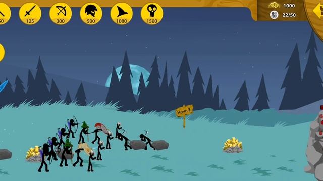 ПЫТАЮСЬ ПРОЙТИ БЕСКАНЕЧНЫЕ ВОЛНЫ ЗОМБИ! ЧАСТЬ 2 STICKMAN WAR смотреть онлайн