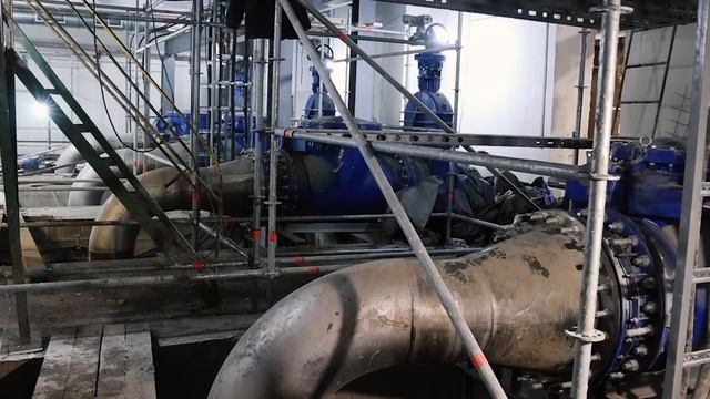 В Щелкове продолжается модернизация КНС «Соколовская смотреть онлайн