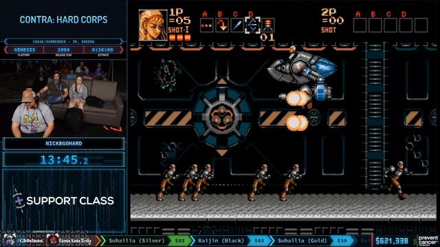 AGDQ 2020 Официальный Русскоязычный Рестрим. Contra: Hard Corps смотреть онлайн