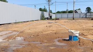 Абиссинская скважина, борьба с обсадкой. Сады 235