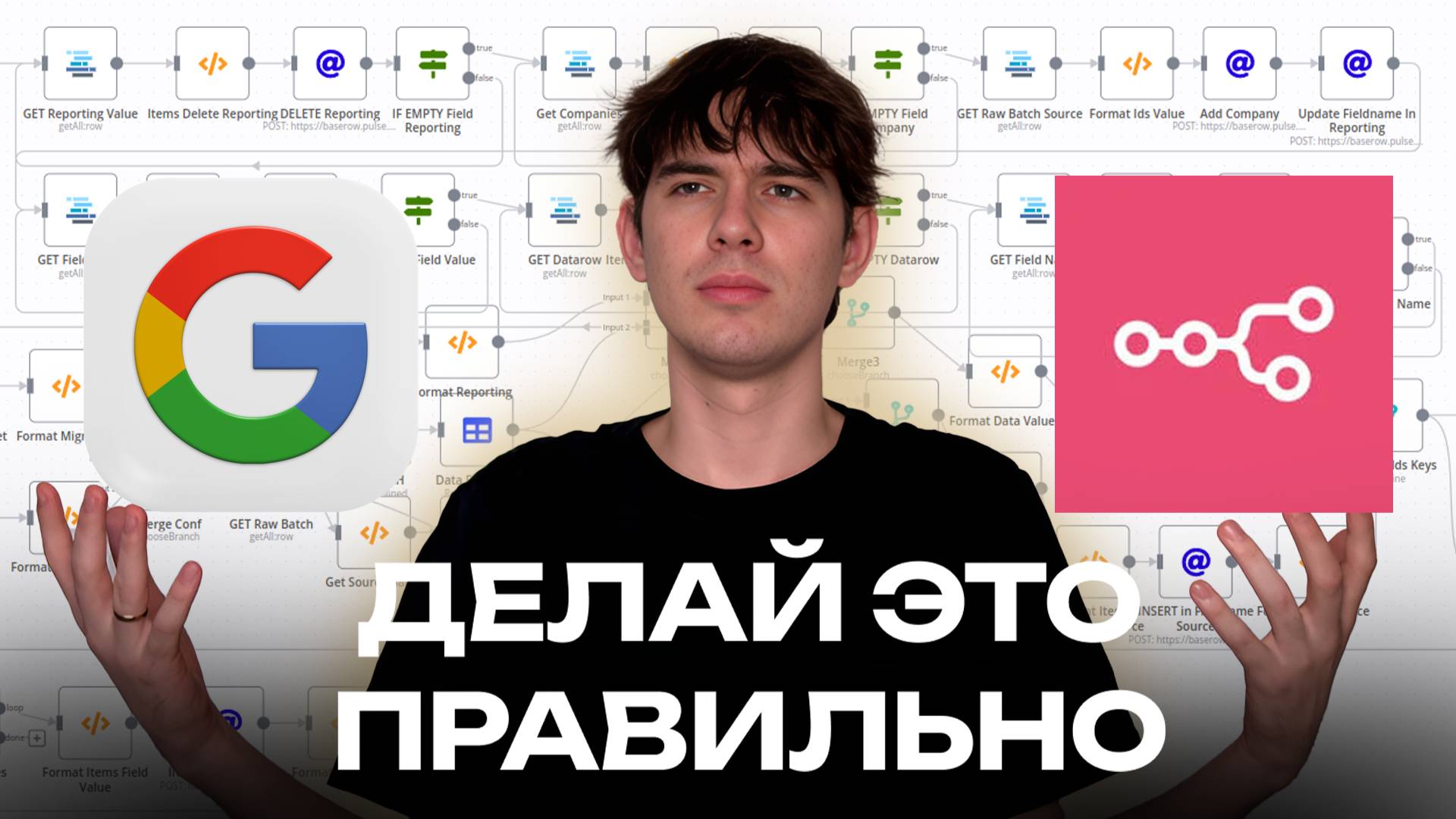 ДЕЛАЙ КОНЕКШЕН ГУГЛ И N8N ПРАВИЛЬНО смотреть онлайн