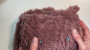 😍 Стильная мини-сумочка крючком из меховой пряжи - по?